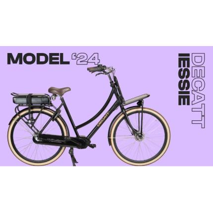 Decatt IESSIE E-Bike - Matte black Model Model 2024