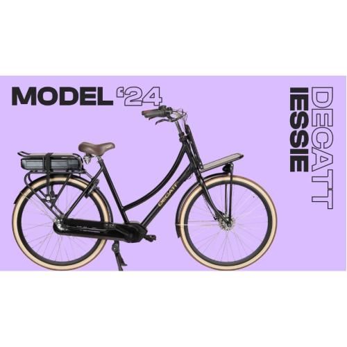 Decatt IESSIE E-Bike - Matte black Model Model 2024